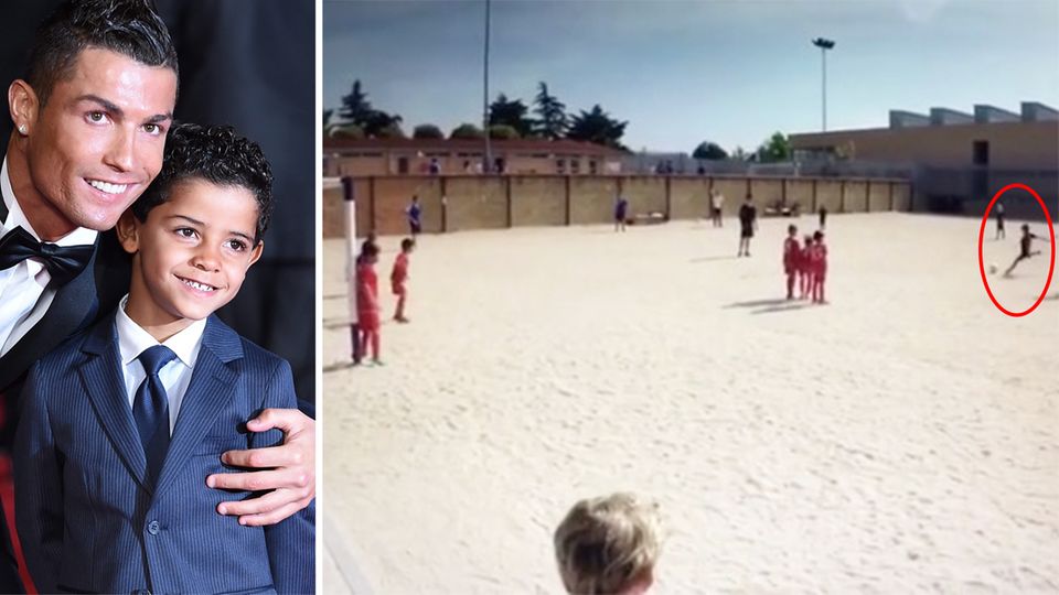 Ronaldo Junior Freistoß Ronaldo Junior schießt jetzt schon bessere Freistöße als Papa