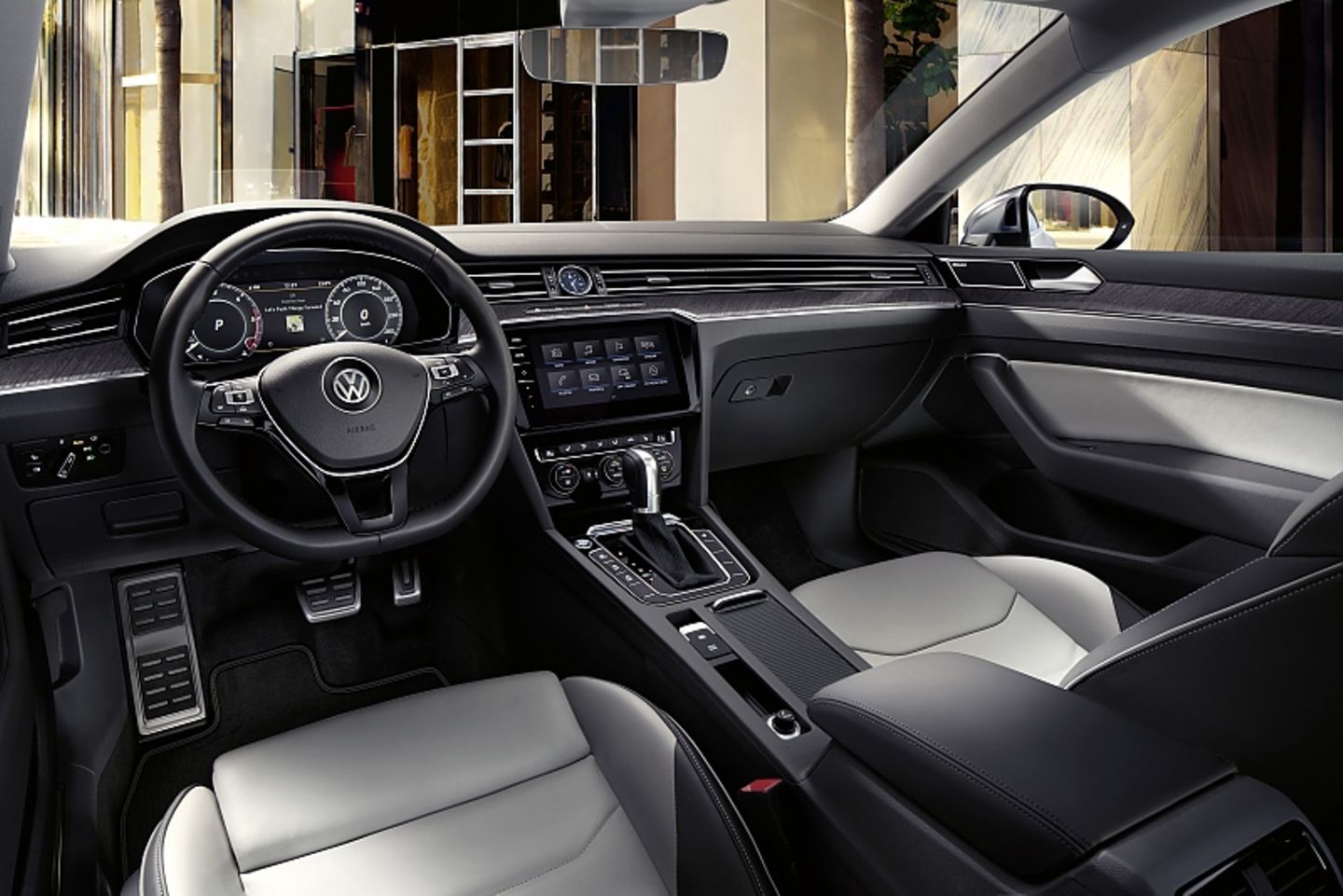 Das Cockpit des VW Arteon.