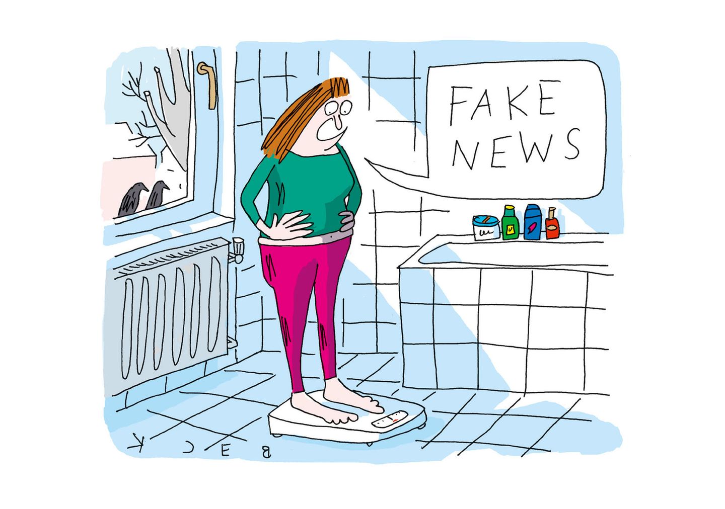 Cartoon-Buch: Ist denn die ganze Welt bekloppt geworden?