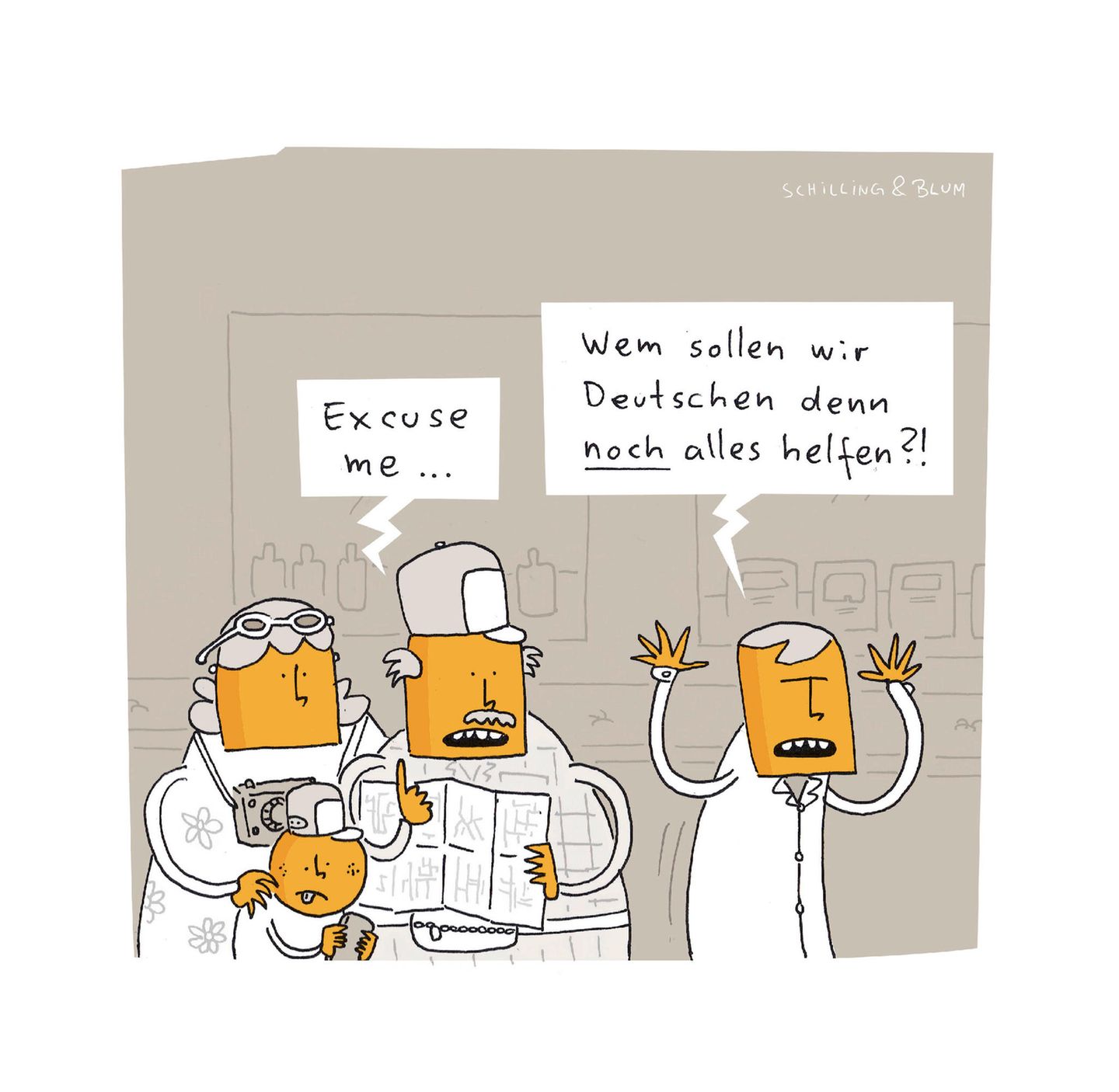 Cartoon-Buch: Ist denn die ganze Welt bekloppt geworden?