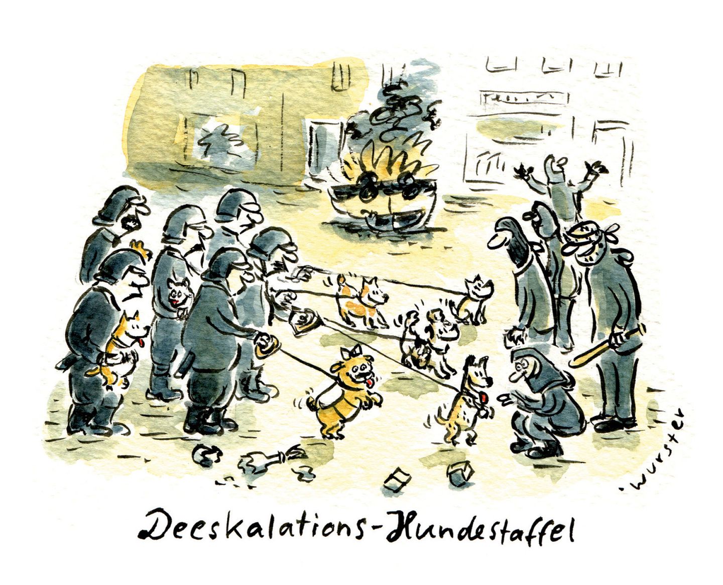 Cartoon-Buch: Ist denn die ganze Welt bekloppt geworden?