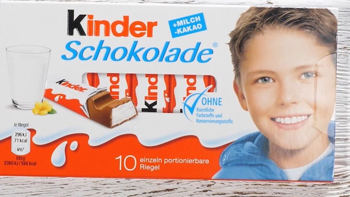 Kinderschokolade: So sieht der Junge auf der Packung heute aus | STERN.de