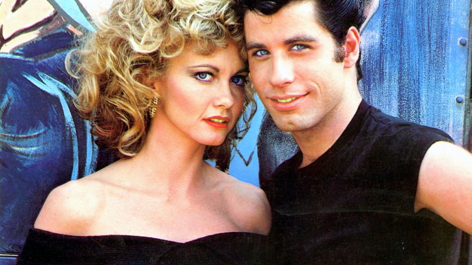 Olivia Newton-John und John Travolta 1978 im Film "Grease"