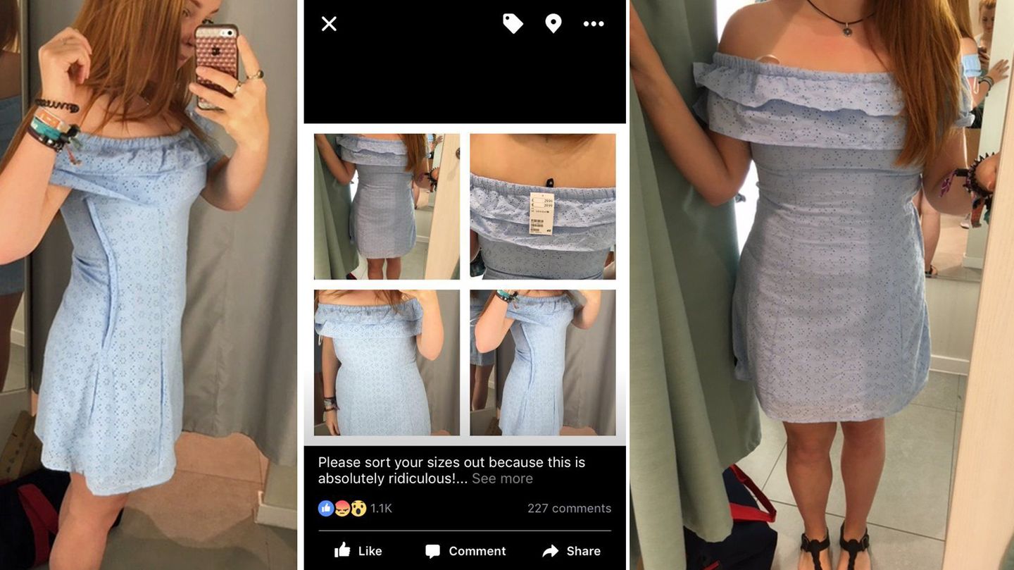 Kleider nur für Kinder? Lowri Byrne reichte es.