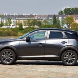 Der Mazda CX-3 ist 4,28 Meter lang