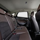 Die Beinfreiheit im Fond ist nicht besonders groß