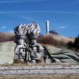 Das Busludscha-Denkmal in Bulgarien: Das "Ufo des Kommunismus" rottet heute vor sich hin.