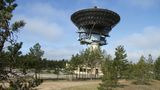 Radioteleskop in Lettland.