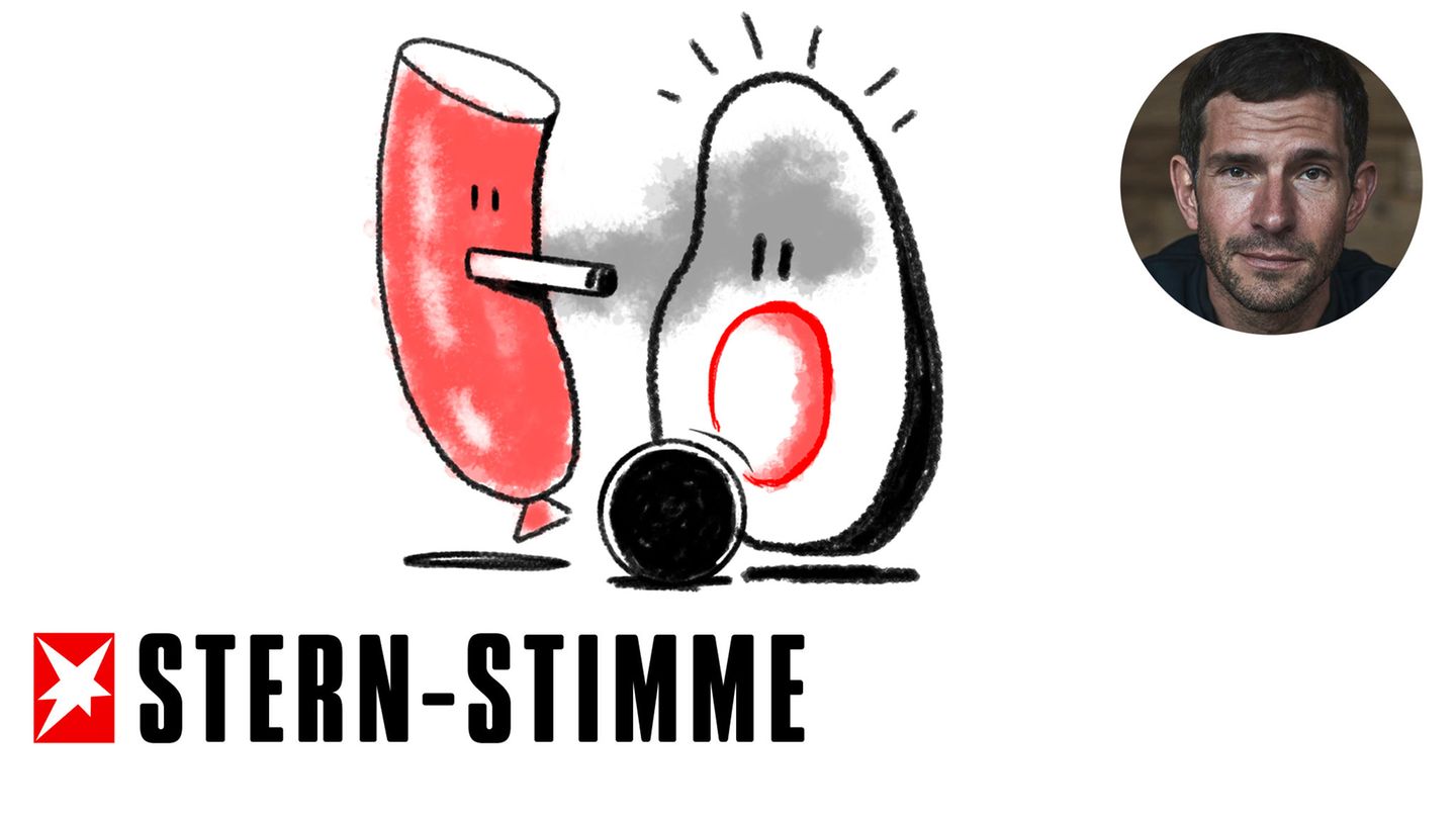 M. Beisenherz: Sorry, ich bin privat hier: Gluten Morgen!