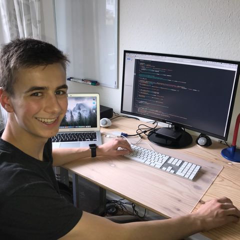 Robert Rabe nimmt zum ersten Mal an der Entwicklerkonferenz WWDC teil.