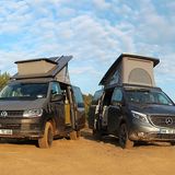 VW T6 Terracamper - wahlweise gibt es auch einen Mercedes Viano