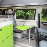 Das Wohnabteil des VW T6 Terracamper