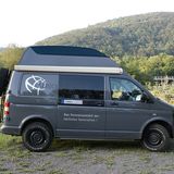 VW T6 Terracamper - von außen überschaubar groß...