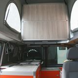 VW T6 Terracamper - das Dach klappt sich hier nach hinten aus