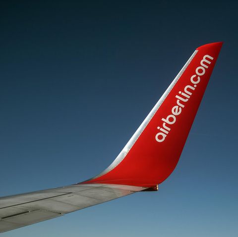 Flugzeug der Fluggesellschaft Air Berlin