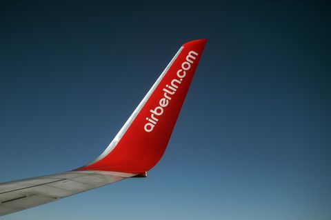 Flugzeug der Fluggesellschaft Air Berlin