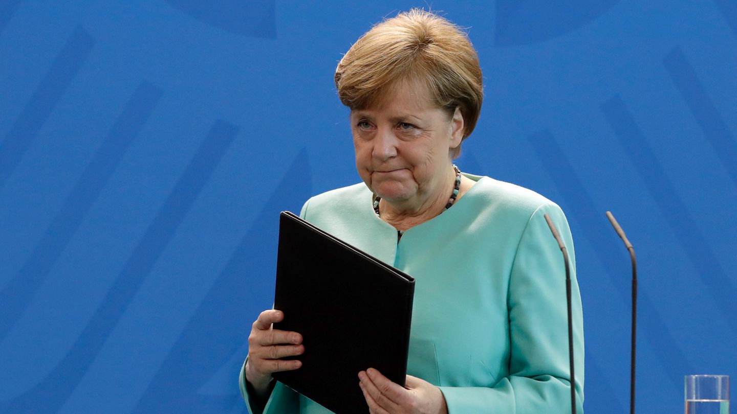 Angela Merkel nannte die Entscheidung von Donald Trump "äußerst bedauerlich