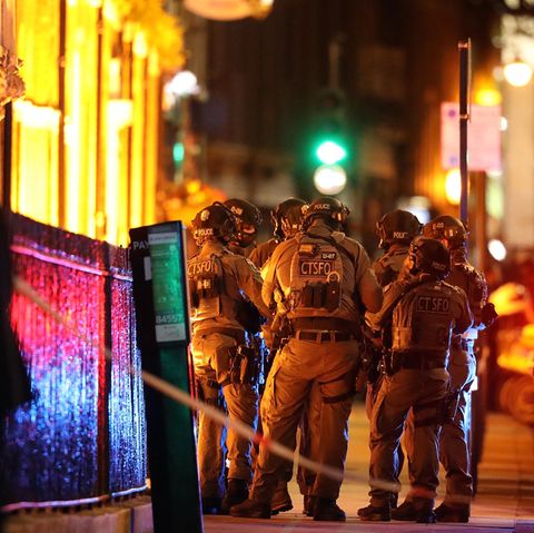 Wenige Minuten nach dem Notruf waren Anti-Terrorkräfte vor Ort
