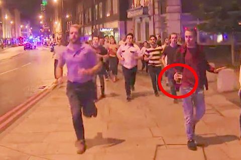 Terroranschlag: Londoner flieht mit Bier in der Hand - und wird dafür gefeiert