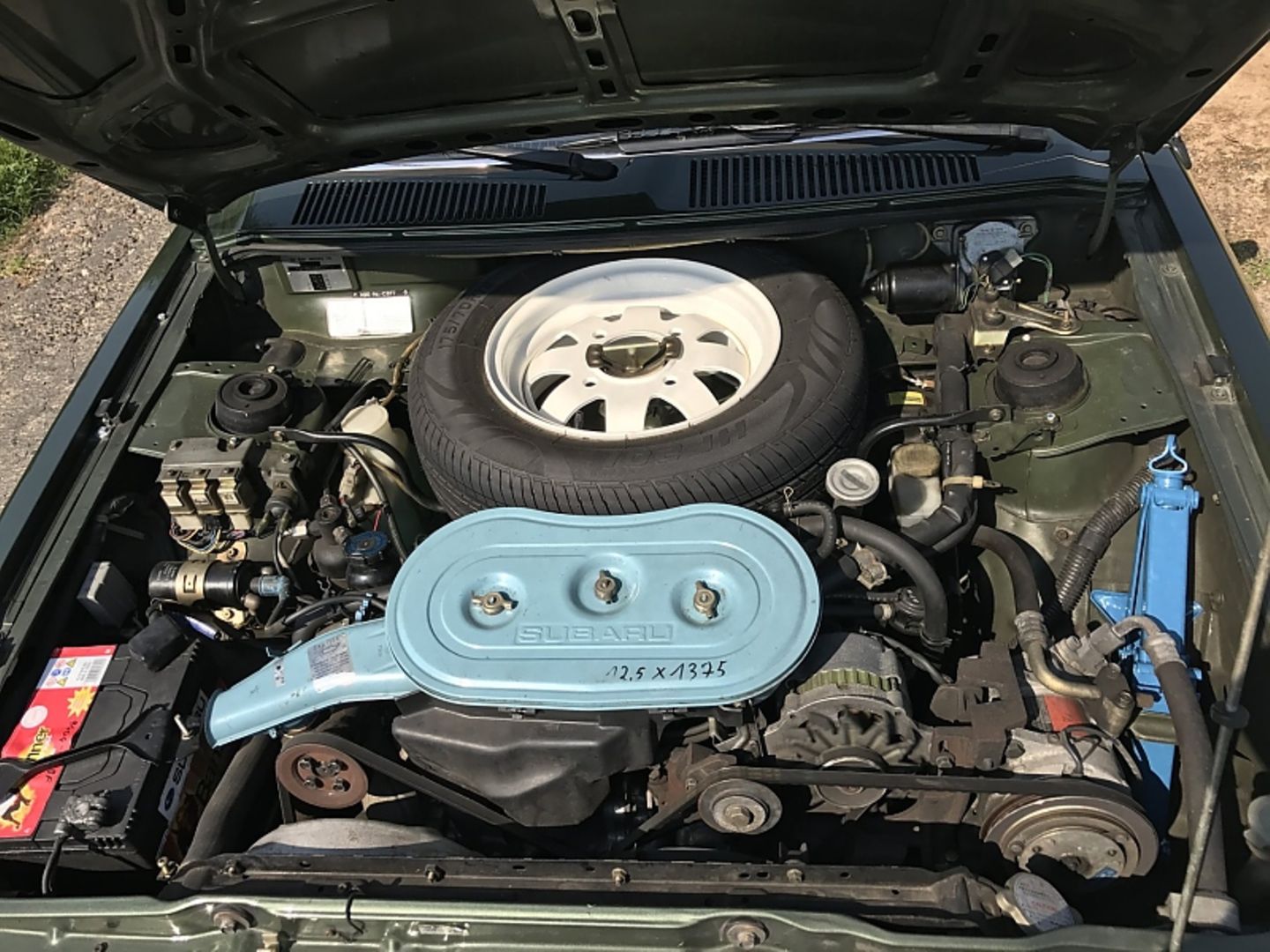 Subaru 1800 4WD Super Station GLF - der Boxermotor mit 132 Nm maximalem Drehmoment