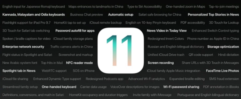 Apple - iOS 11 - Features - Neuheiten 2 Apple - iOS 11 - Features - Neuheiten 2