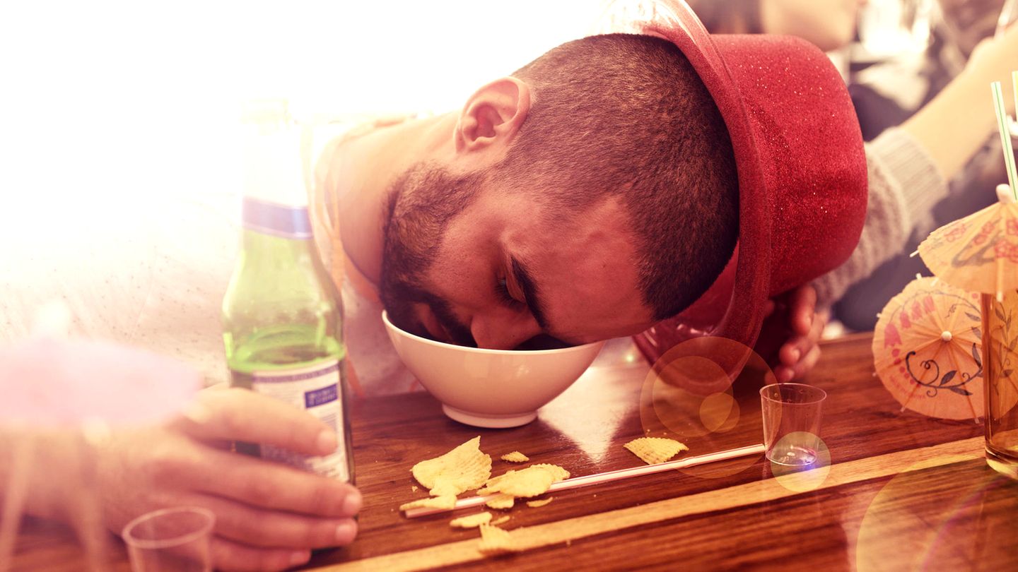 Zu viel trinken