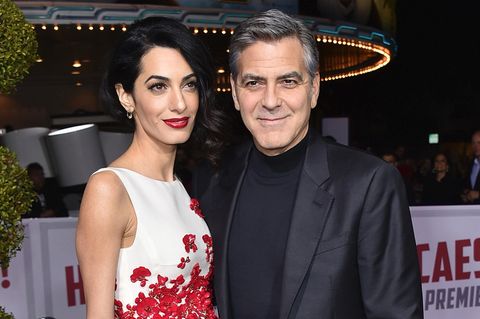 Amal und George Clooney