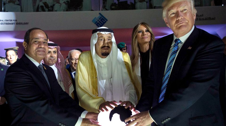 Donald Trump in Saudi-Arabien