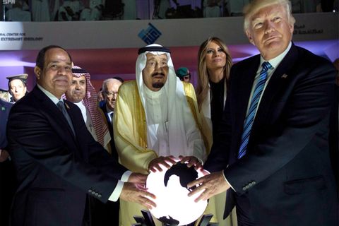 Donald Trump in Saudi-Arabien