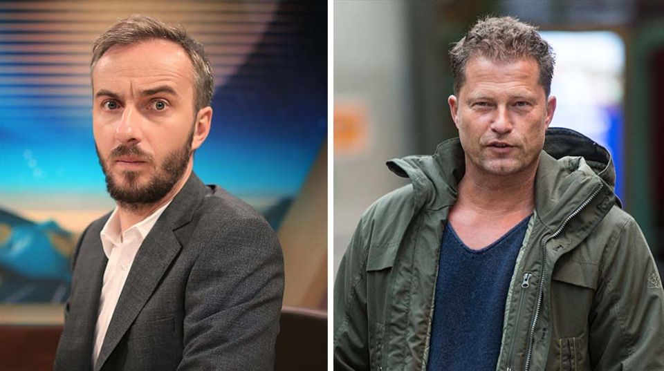 Jan Böhmermann und Til Schweiger Jan Böhmermann und Til Schweiger