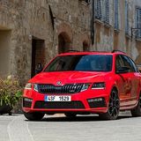Skoda verpasst dem Octavia RS 245 Combi das Familiengesicht