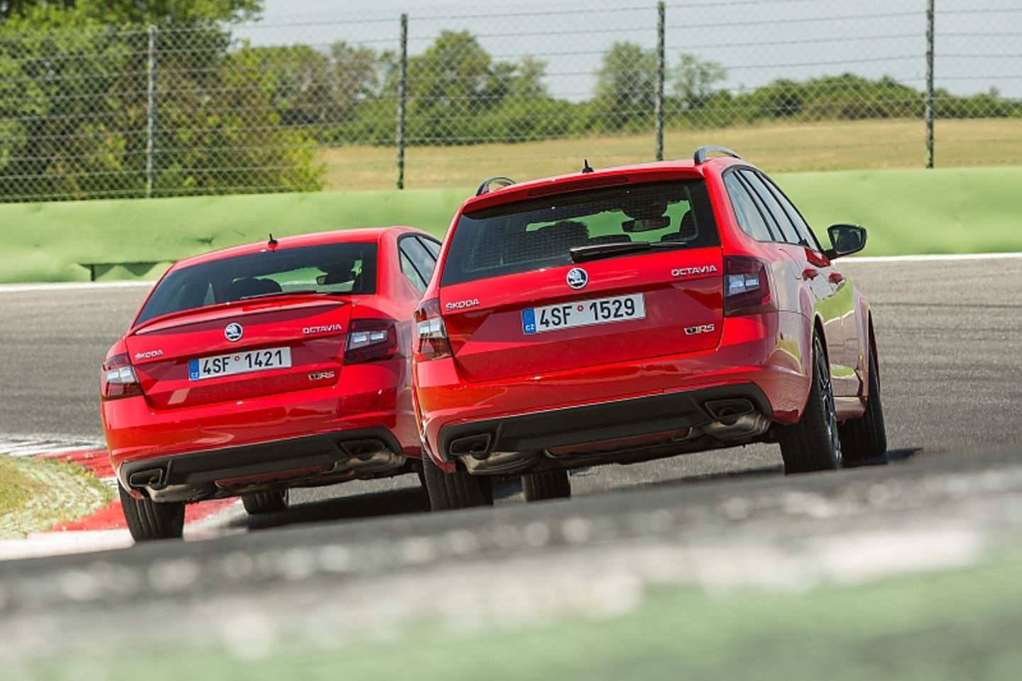 Limousine oder Combi: der Skoda Octavia RS 245