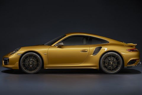 Porsche 911 Turbo S Exclusive Series - gibt es nicht nur in goldgeld