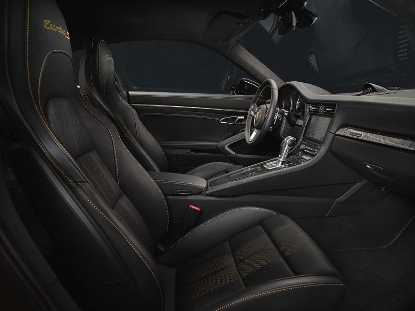 Spezielle Sportsitze im Porsche 911 Turbo S Exclusive Series