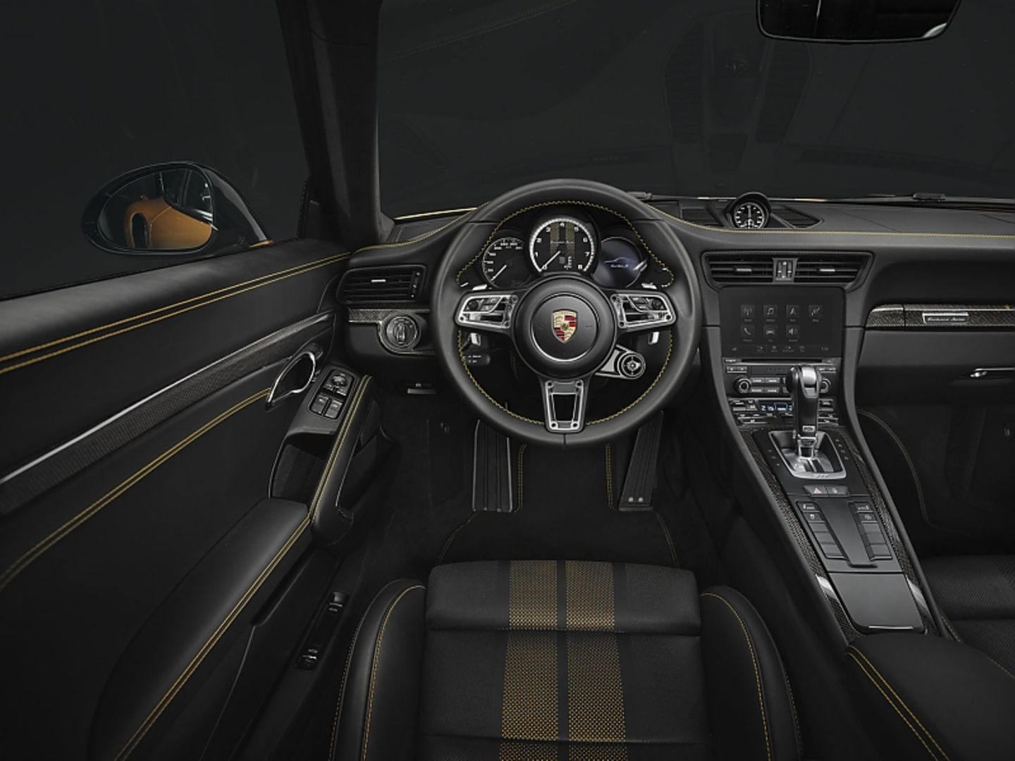 Das Cockpit des Porsche 911 Turbo S Exclusive Series