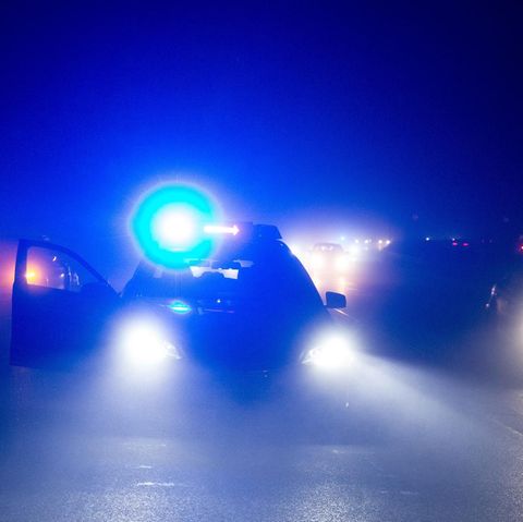 Die Polizei konnte das Tatfahrzeug nahe Lützen bei Leipzig stoppen (Symbolbild)