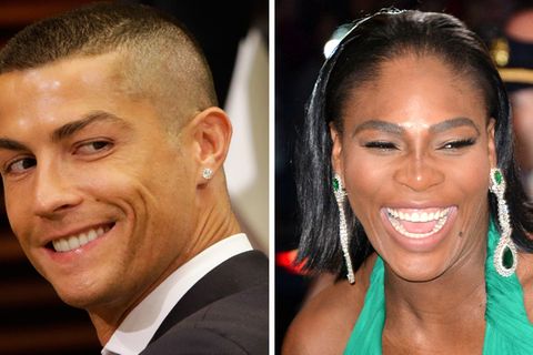 Cristiano Ronaldo und Serena Williams - laut Forbes die Top-Verdiener im Weltsport