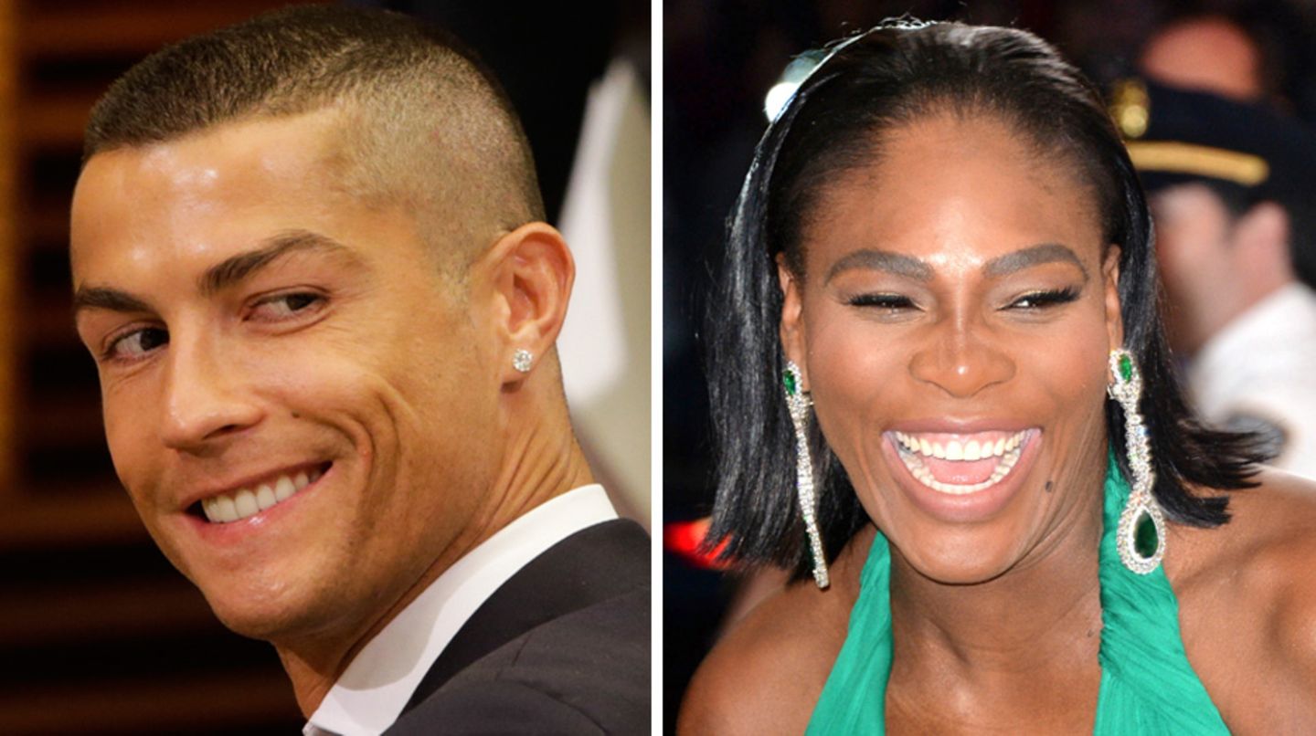 Cristiano Ronaldo und Serena Williams - laut Forbes die Top-Verdiener im Weltsport
