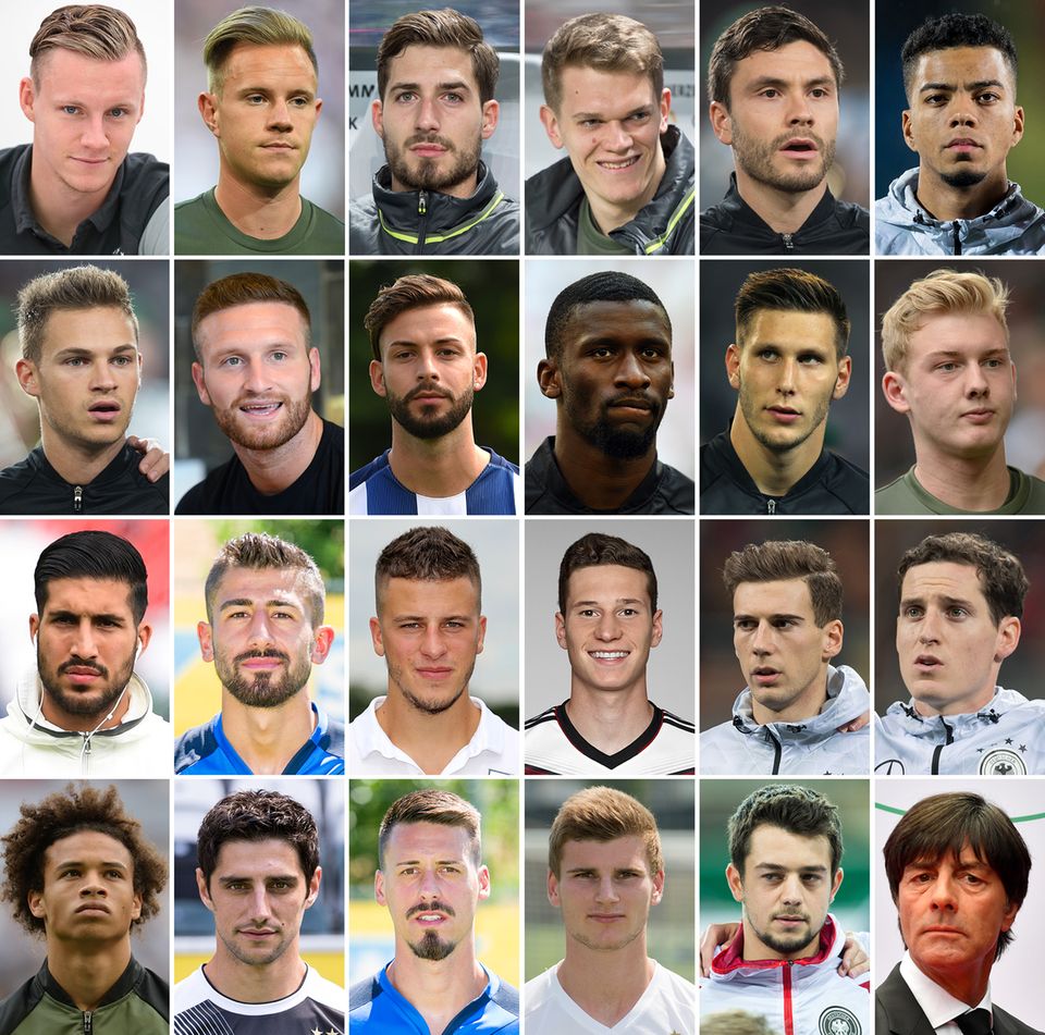 Bildcombo Deutsches Aufgebot für den Confed Cup
