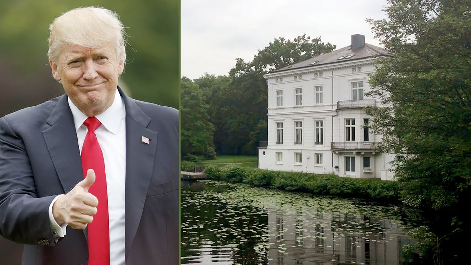 Hamburg: Hier soll Donald Trump während des G20-Gipfels schlafen