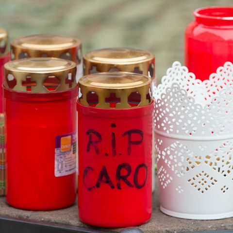 Gedenkstätte für vergewaltige und ermordete Joggerin Carolin G.