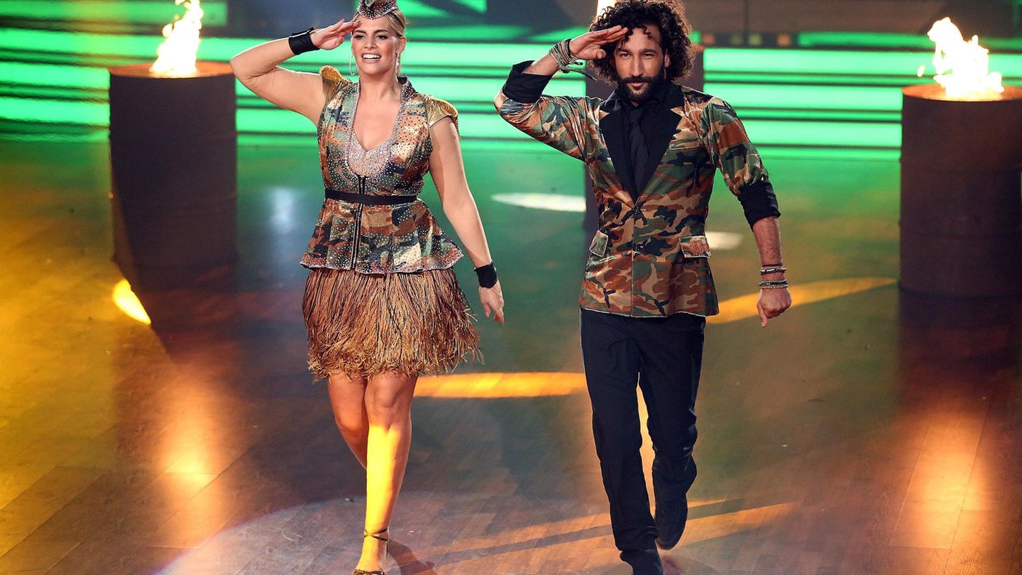 Curvy-Model Angelina Kirsch und Partner Massima Sinató