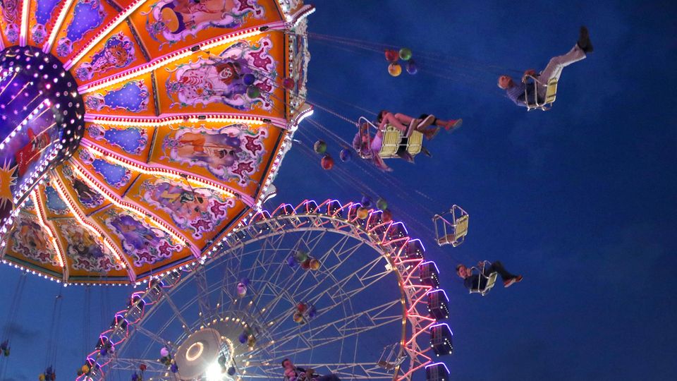 Kirmes (Symbolbild) Eine Kirmes (Symbolbild)