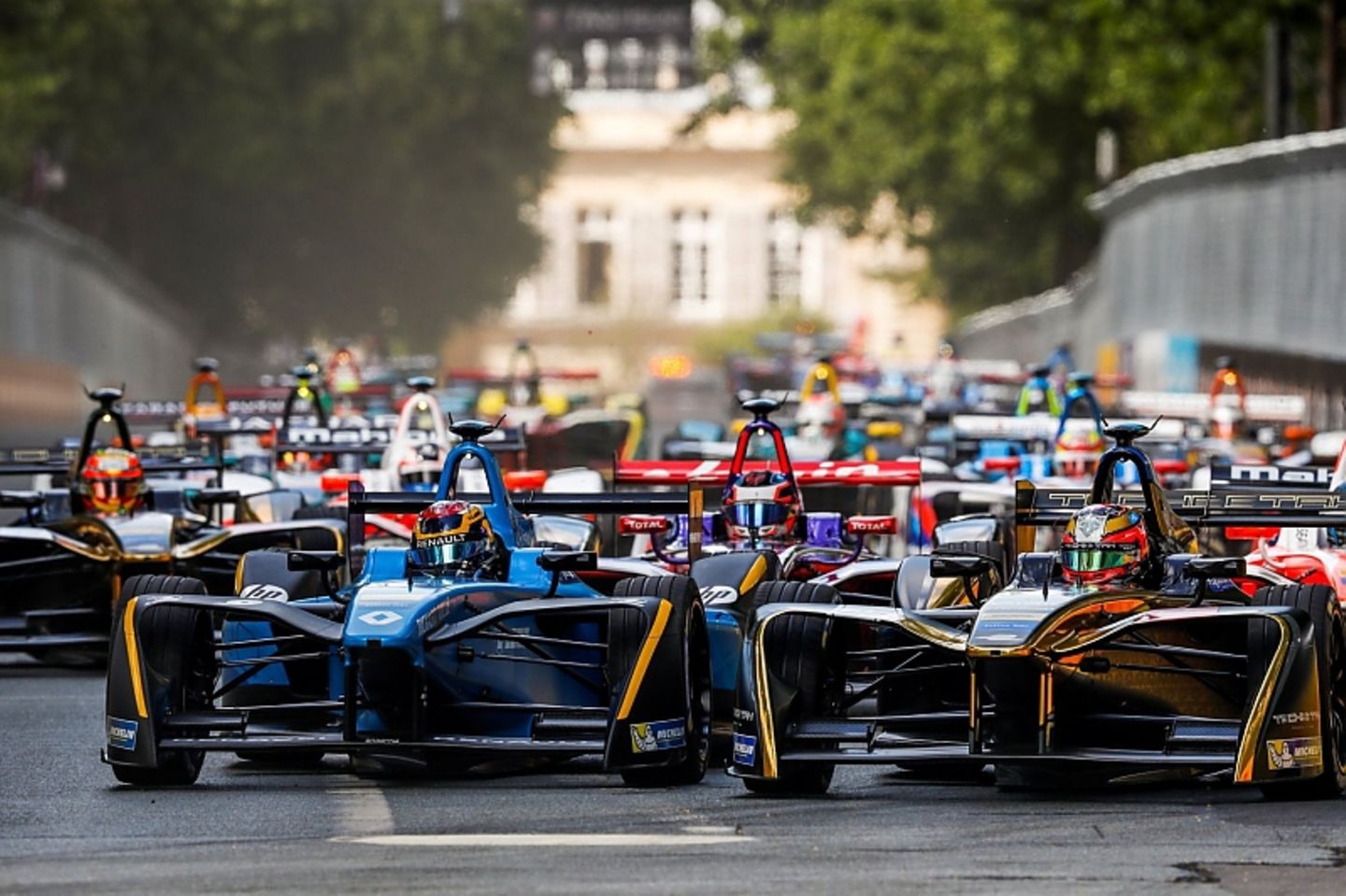 Formel E Saison 2017 - spannende Rennaction