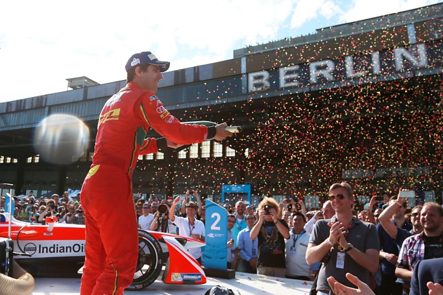 Formel E Saison 2017 - Lucas di Grassi von Abt-Audi