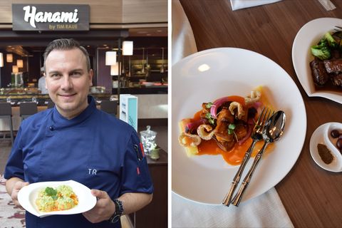 Restaurant auf Mein Schiff 6: Wie viel Tim Raue kriegt man beim Sternekoch auf einem Kreuzfahrtschiff?