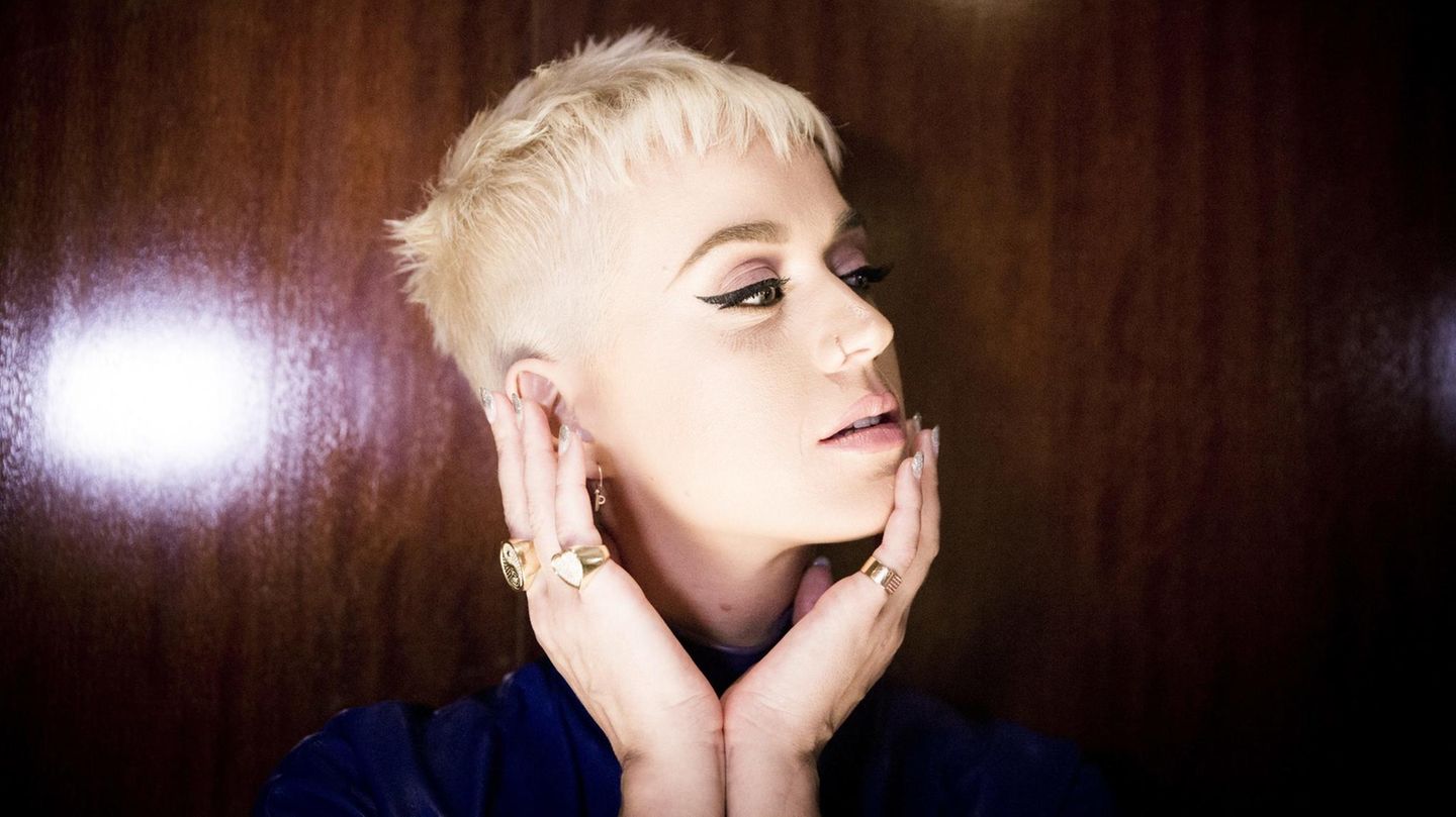 Porträt von Popstar Katy Perry