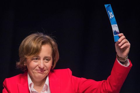 Die AfD-Politikerin Beatrix von Storch wurde schon mehrfach Opfer von Tortenattacken (Archivbild)