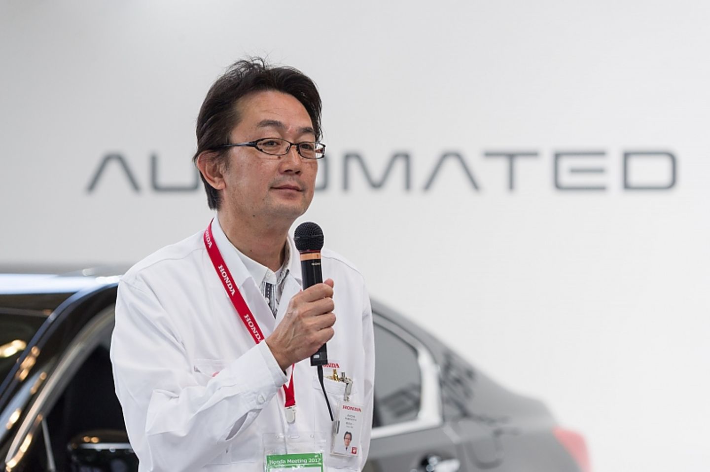 Der Chef des Autonomen Fahrens bei Honda: Aida Keiichi.