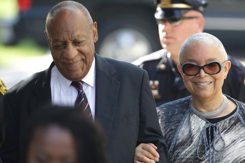 Bill Cosby kommt mit seiner Frau Camille am Gerichtsgebäude in Norristown im US-Bundesstaat Pennsylvania an